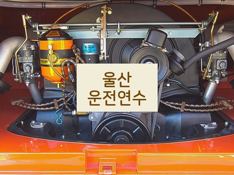 울산운전연수 후기