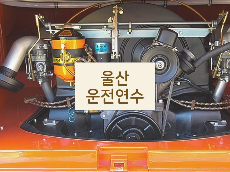 울산운전연수 후기