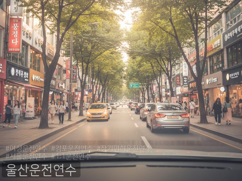 울산운전연수 후기