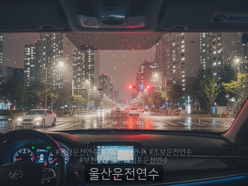 울산운전연수 후기