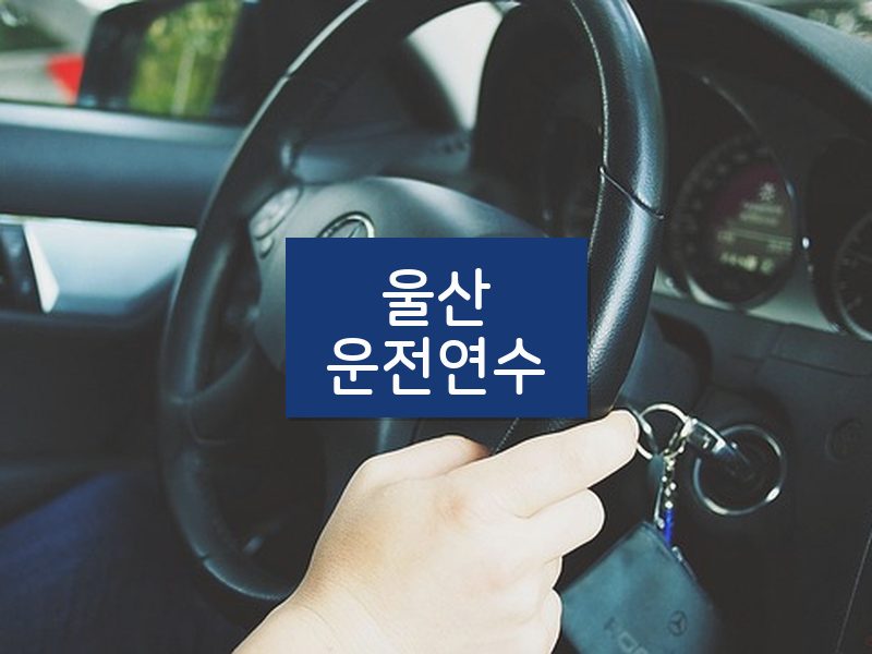 울산운전연수 후기