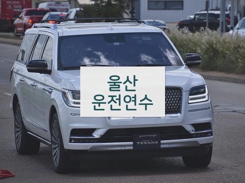 울산운전연수 후기