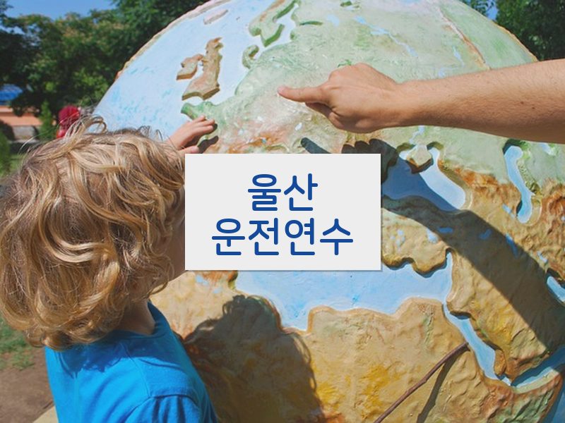 울산운전연수 후기