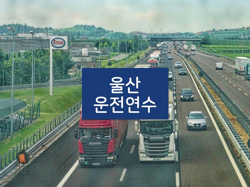 울산운전연수 후기
