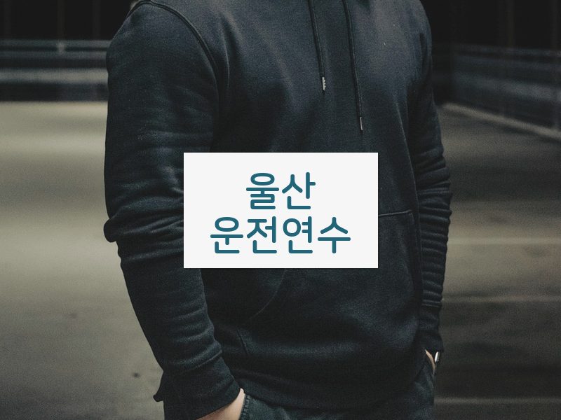 울산운전연수 후기