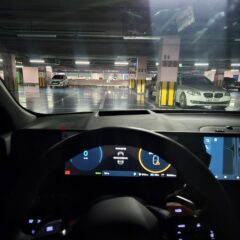 상가 주차장에 성공했어요!